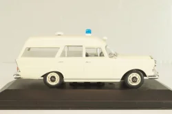 Mercedes-Benz 200 (W110) Binz, Ambulance 1965, MBOMS067, beige, Altaya, Mercedes-Benz Offizielle Modell Sammlung #67, 1:43