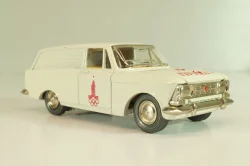 Москвич-433 А5, белый, Сентябрь 1978г., Олимпиада 80, капот 3 зажима,Тантал/Радон 1:43 Новая