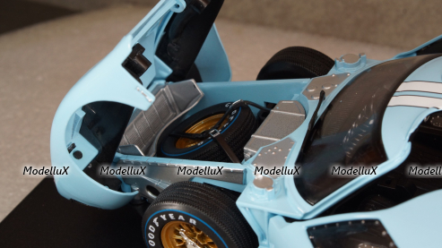 Ford GT40 MK II #1 2nd 24h LeMans 1966 Miles, Hulme, Shelby Collectibles 1:18