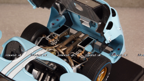 Ford GT40 MK II #1 2nd 24h LeMans 1966 Miles, Hulme, Shelby Collectibles 1:18