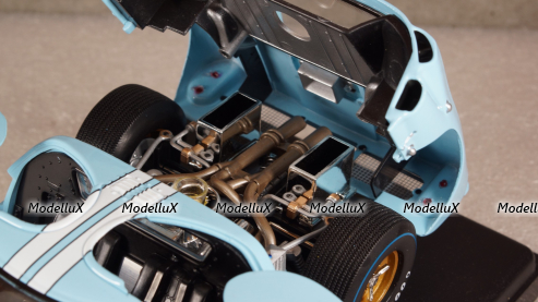 Ford GT40 MK II #1 2nd 24h LeMans 1966 Miles, Hulme, Shelby Collectibles 1:18