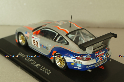 Porsche 911 GT3 R #83 24h Le Mans, silver, Minichamps 1:43