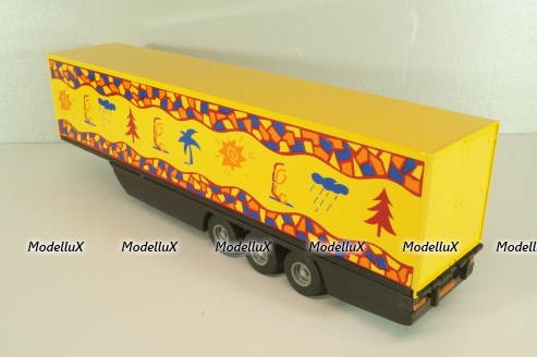 П/прицеп yellow, LBS (Eligor) 1:43