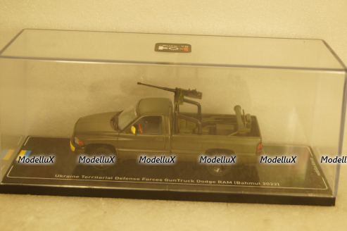 Dodge RAM Ukraine Territorial Forces Gun Truck (Bahmut 2022), TruckTyr 1:43