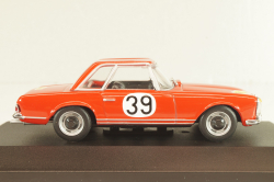 Mercedes-Benz 230 SL (W113) 1963, #39 Winner Rally Spa-Sofia-Liège 1963, red, MBOMS072, Mercedes-Benz-Offizielle Modell-Sammlung #72, Altaya 1:43