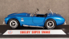 Shelby Cobra 427 Super Snake Year 1966 blue, Shelby Collectibles 1:18