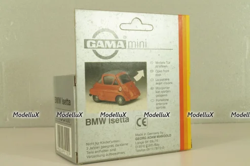 BMW Isetta 1955, white, 1150wh, Gama 1:43