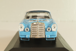 Mercedes-Benz 300 SE (W120) #102 Winner 24h Spa 1964, blue/white, MBOMS074, Mercedes-Benz-Offizielle Modell-Sammlung #74, Altaya 1:43 Уценка!