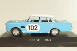 Mercedes-Benz 300 SE (W120) #102 Winner 24h Spa 1964, blue/white, MBOMS074, Mercedes-Benz-Offizielle Modell-Sammlung #74, Altaya 1:43 Уценка!