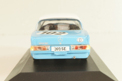Mercedes-Benz 300 SE (W120) #102 Winner 24h Spa 1964, blue/white, MBOMS074, Mercedes-Benz-Offizielle Modell-Sammlung #74, Altaya 1:43 Уценка!