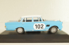 Mercedes-Benz 300 SE (W120) #102 Winner 24h Spa 1964, blue/white, MBOMS074, Mercedes-Benz-Offizielle Modell-Sammlung #74, Altaya 1:43 Уценка!