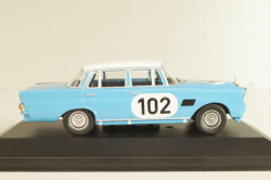 Mercedes-Benz 300 SE (W120) #102 Winner 24h Spa 1964, blue/white, MBOMS074, Mercedes-Benz-Offizielle Modell-Sammlung #74, Altaya 1:43 Уценка!