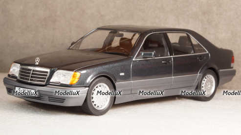 Mercedes S500 W140 1994 grey, iScale 1:18