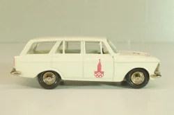 Москвич-427 А4, белый, Июль 197.г., Олимпиада 80, капот 2 зажима, Тантал/Радон 1:43 Новая