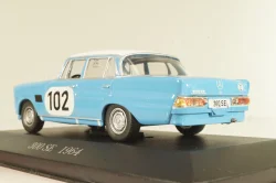 Mercedes-Benz 300 SE (W120) #102 Winner 24h Spa 1964, blue/white, MBOMS074, Mercedes-Benz-Offizielle Modell-Sammlung #74, Altaya 1:43 Уценка!