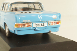 Mercedes-Benz 300 SE (W120) #102 Winner 24h Spa 1964, blue/white, MBOMS074, Mercedes-Benz-Offizielle Modell-Sammlung #74, Altaya 1:43 Уценка!