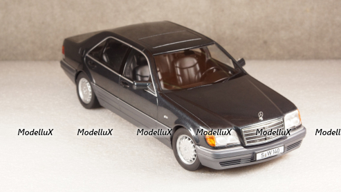 Mercedes S500 W140 1994 grey, iScale 1:18