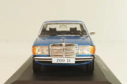 Mercedes-Benz 200 (W123) 1976, blue, MBOMS027, Mercedes-Benz Offizielle Modell-Sammlung #27, Altaya 1:43