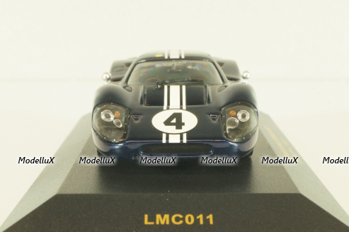 Ford GT40 MK IV #4 Le Mans 1967, D.Hulme/L.Ruby, blue, LMC011, IXO 1:43
