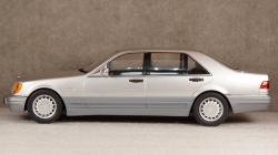 Mercedes S500 W140 1994 silver, iScale 1:18
