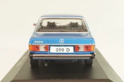 Mercedes-Benz 200 (W123) 1976, blue, MBOMS027, Mercedes-Benz Offizielle Modell-Sammlung #27, Altaya 1:43