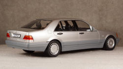 Mercedes S500 W140 1994 silver, iScale 1:18