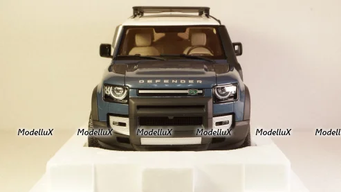 Land Rover Defender 90 2020 tasman blue, Almost Real 1:18