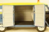 Volkswagen T1b panel van customer service blue/yellow, 450048400, Schuco 1:18