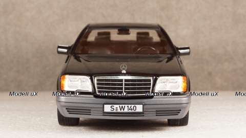 Mercedes S500 W140 1994 black, iScale 1:18