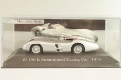 Mercedes-Benz W196 R Streamlined Racing Car 1955, silver, MBOMS070, Mercedes-Benz-Offizielle Modell-Sammlung #70, Altaya 1:43 