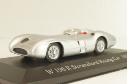 Mercedes-Benz W196 R Streamlined Racing Car 1955, silver, MBOMS070, Mercedes-Benz-Offizielle Modell-Sammlung #70, Altaya 1:43 