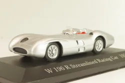 Mercedes-Benz W196 R Streamlined Racing Car 1955, silver, MBOMS070, Mercedes-Benz-Offizielle Modell-Sammlung #70, Altaya 1:43 