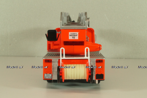 Mercedes L1519 DLK30 Metz, fire engine Scala, Germany 1966, Pompieri Italy collection #14, Altaya 1:43