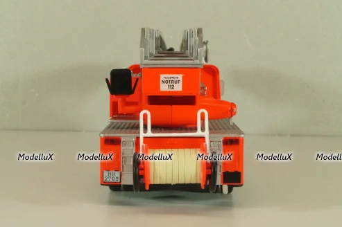 Mercedes L1519 DLK30 Metz, fire engine Scala, Germany 1966, Pompieri Italy collection #14, Altaya 1:43