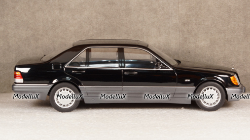 Mercedes S500 W140 1994 black, iScale 1:18