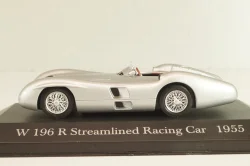 Mercedes-Benz W196 R Streamlined Racing Car 1955, silver, MBOMS070, Mercedes-Benz-Offizielle Modell-Sammlung #70, Altaya 1:43 