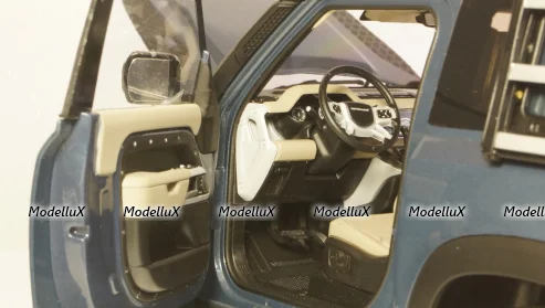 Land Rover Defender 90 2020 tasman blue, Almost Real 1:18