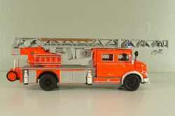 Mercedes L1519 DLK30 Metz, fire engine Scala, Germany 1966, Pompieri Italy collection #14, Altaya 1:43 Дефект!