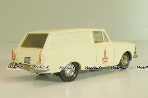 Москвич-434 А6, кремовый, Олимпиада 80, капот 2 зажима,Тантал/Радон 1:43 Новый