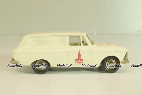 Москвич-434 А6, кремовый, Олимпиада 80, капот 2 зажима,Тантал/Радон 1:43 Новый