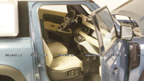 Land Rover Defender 90 2020 tasman blue, Almost Real 1:18