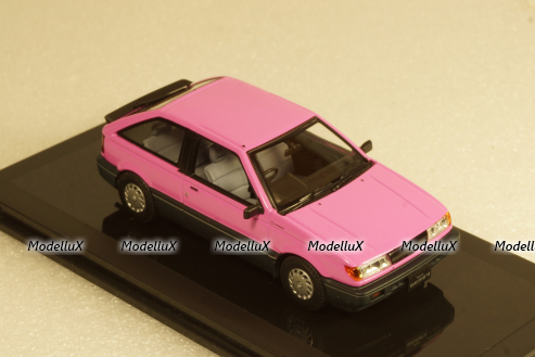 Isuzu Gemini 1500 C/C, pink/black 1987, Norev 1:43