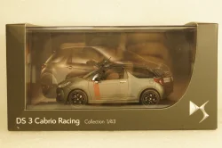 Citroen DS3 convertible (open roof), grey 2014, Norev 1:43