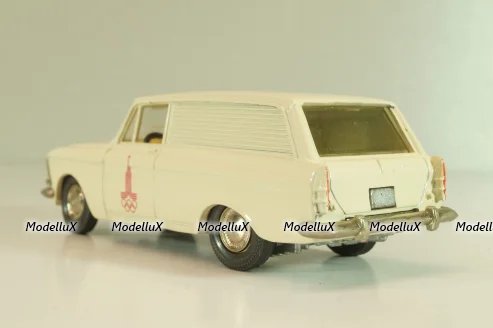 Москвич-434 А6, кремовый, Олимпиада 80, капот 2 зажима,Тантал/Радон 1:43 Новый