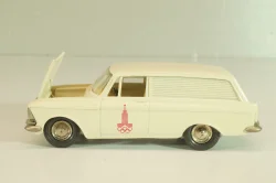 Москвич-434 А6, кремовый, Олимпиада 80, капот 2 зажима,Тантал/Радон 1:43 Новый