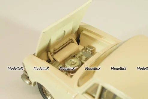 Москвич-434 А6, кремовый, Олимпиада 80, капот 2 зажима,Тантал/Радон 1:43 Новый