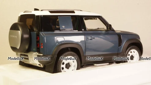 Land Rover Defender 90 2020 tasman blue, Almost Real 1:18