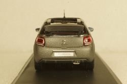 Citroen DS3 convertible (open roof), grey 2014, Norev 1:43
