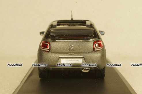 Citroen DS3 convertible (open roof), grey 2014, Norev 1:43