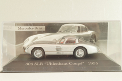 Mercedes-Benz 300 SLR Coupe Uhlenhaut (W196S) 1955, silver, MBOMS068, Altaya, Mercedes-Benz Offizielle Modell Sammlung #68, 1:43 Уценка!